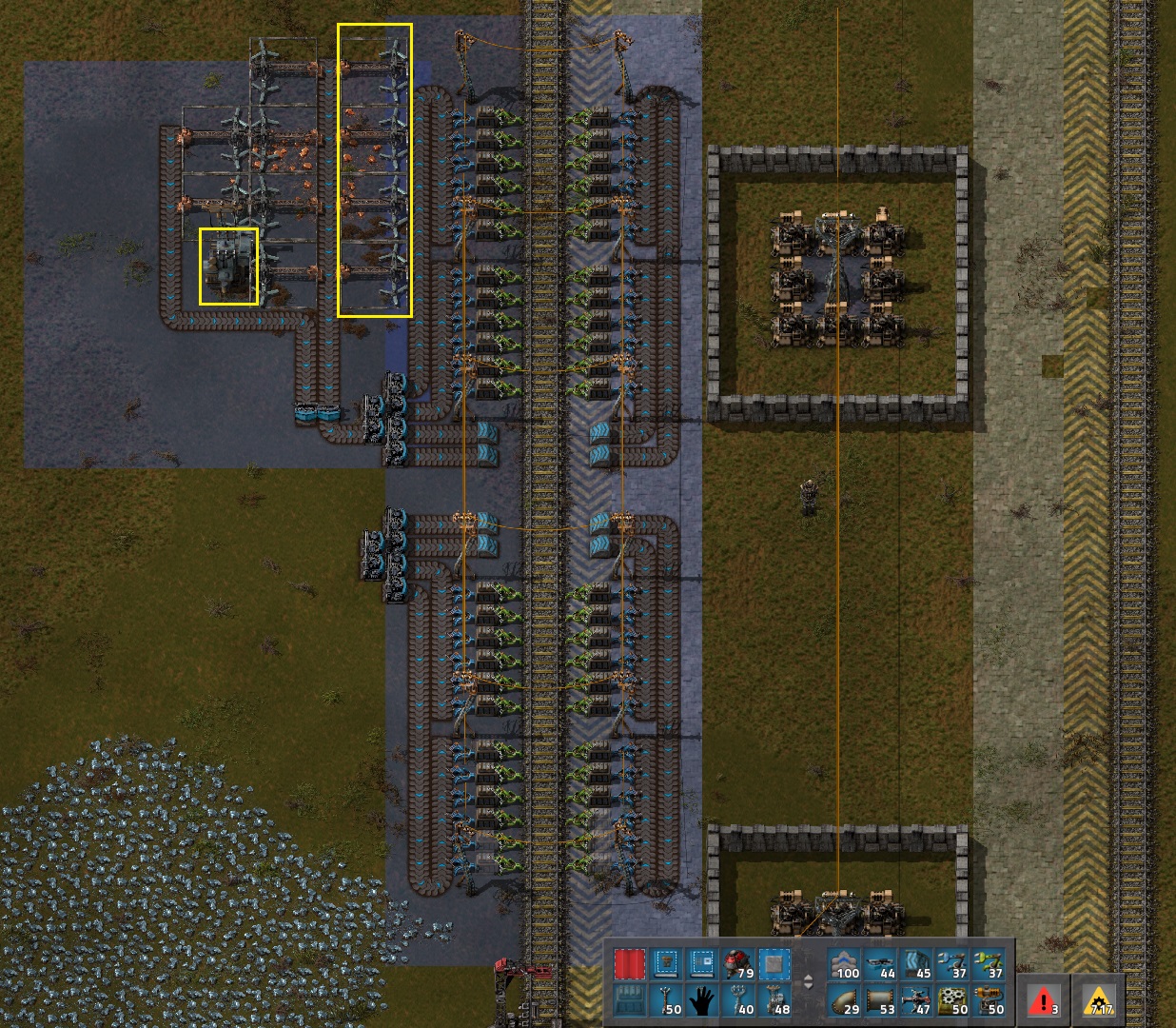 My unpowered train station