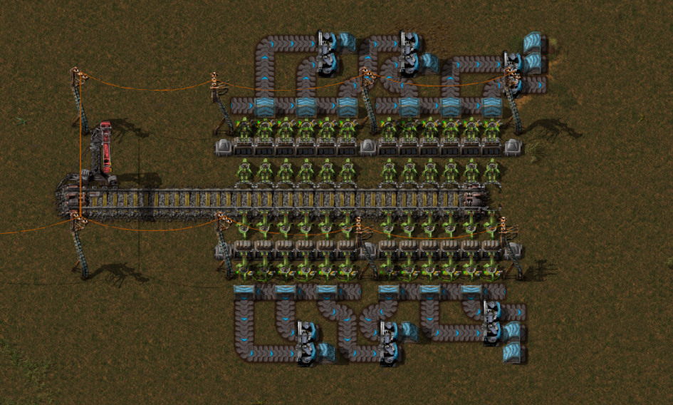 unload  6 blue belts 2 wagons.PNG