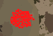 Factorio start map with Very Low, Very Small, Very Poor enemies.png