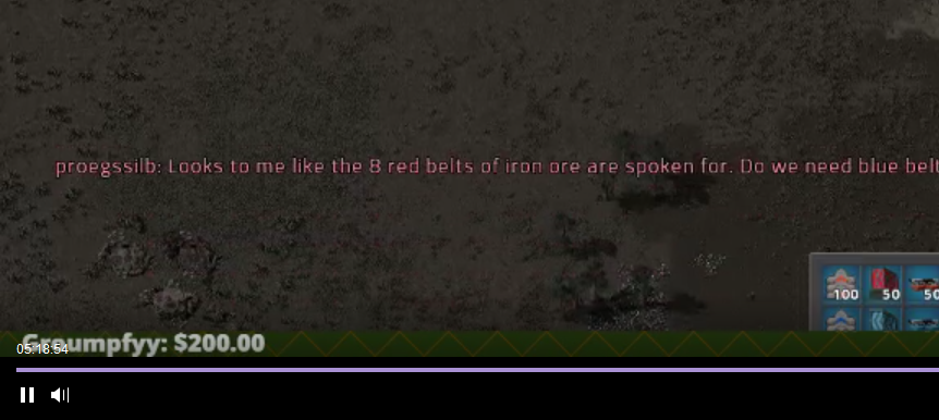 In-game chat broadcasted to twitch