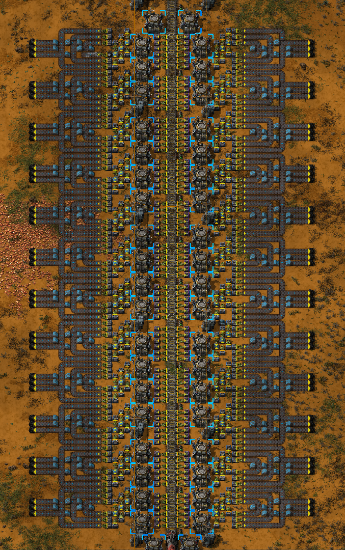 6-12 Train Bot Based 72 Blue Belt Unload