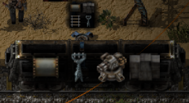 Fast inserter from requester chest into cargo wagon