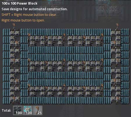 100 x Solar Power Block 16