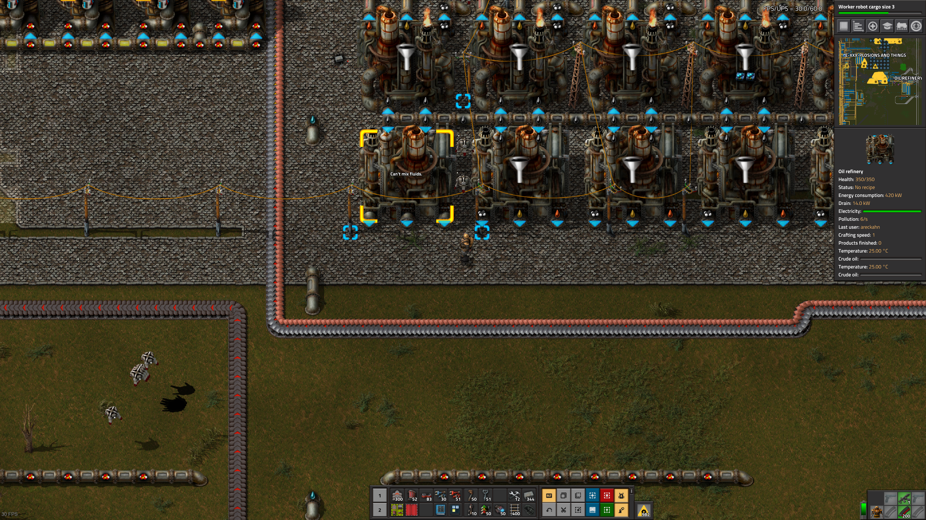 factorio_cant_paste_setting_onto_rotated_oil_refinery.png