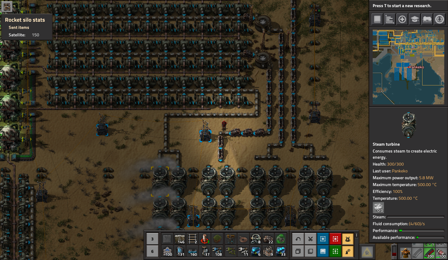If i only put pipes, only the right row works, the rest just doesn't have power