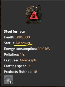 No fuel or power?