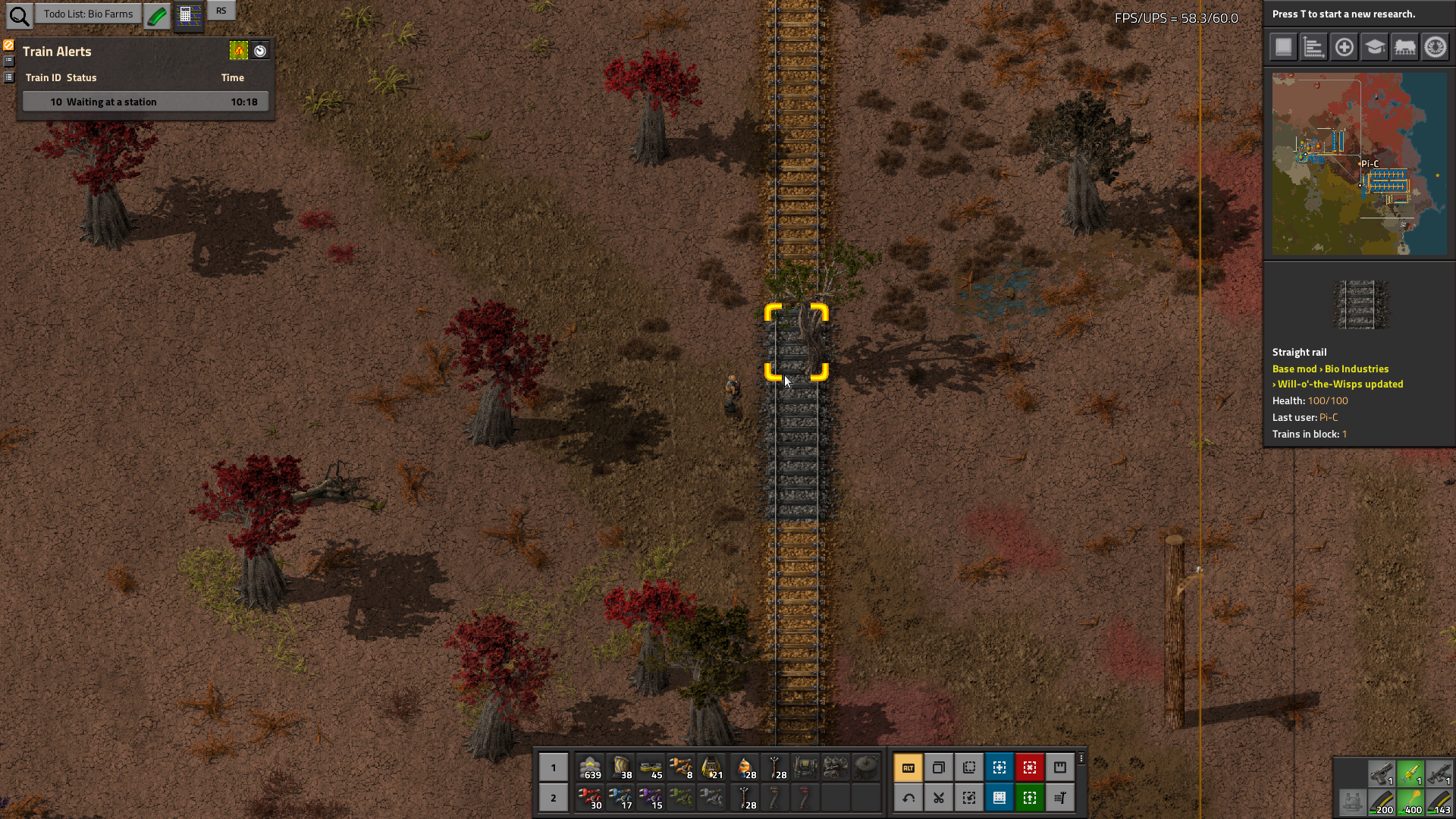 Rail track under tree (collision box of straight rail)