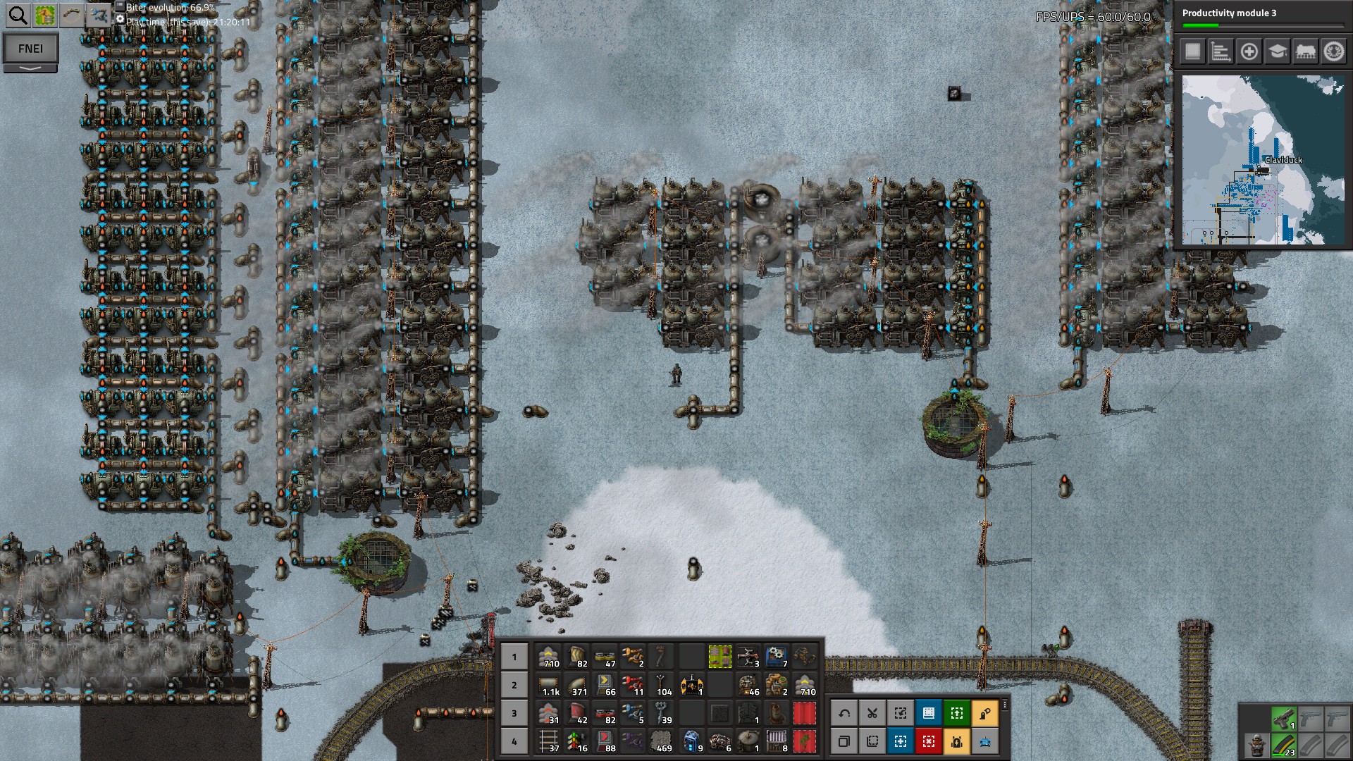 Energy + Fuel (Here with Diesellocomotive mod)
