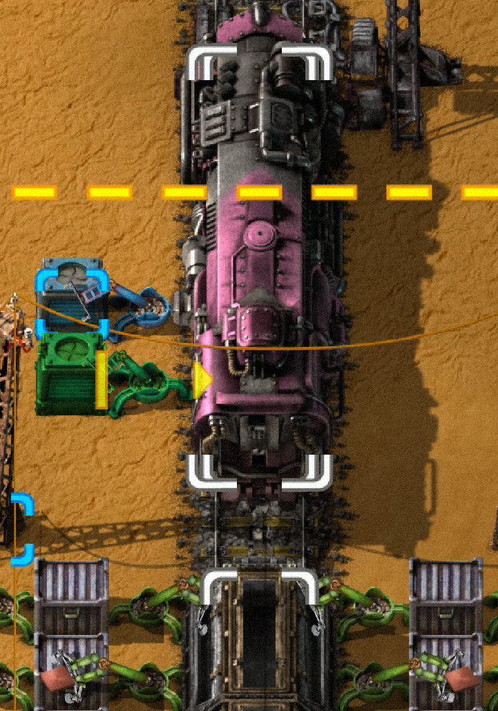 Vertical selector with adjacent inserter