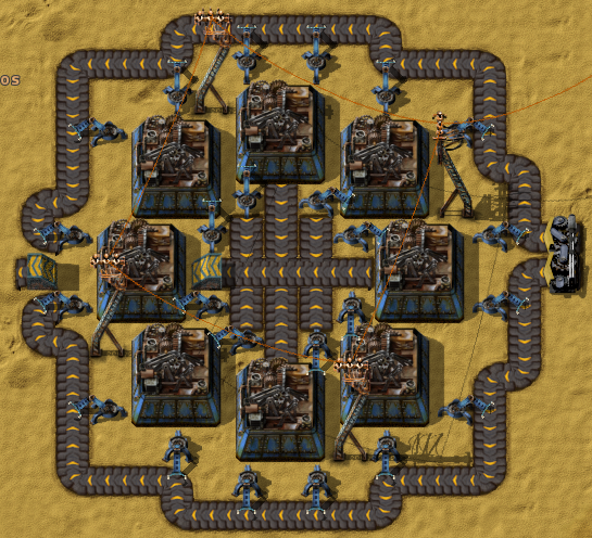 Symmetric 8 assembler block