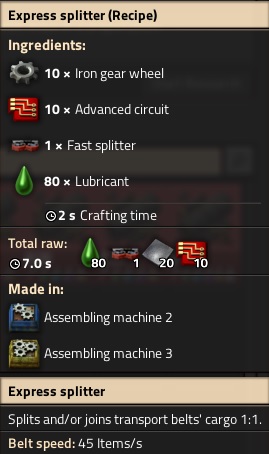 Expected tool tip display of speed