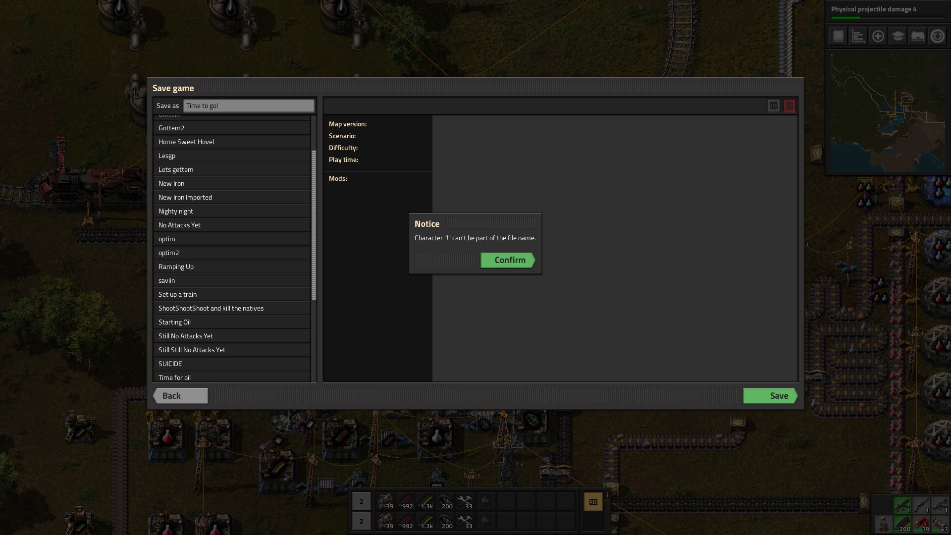 Factorio - Name notice screenshot.png