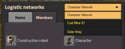 Proposed Logistical Network Window