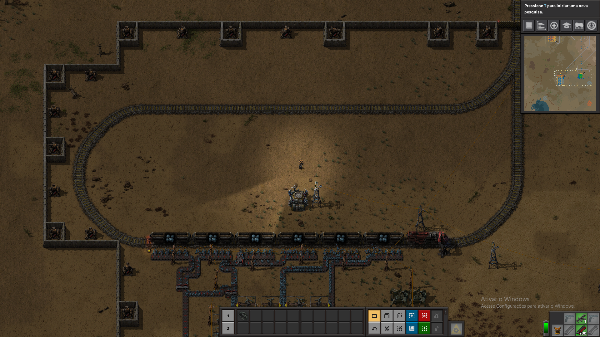 My Ore mines station