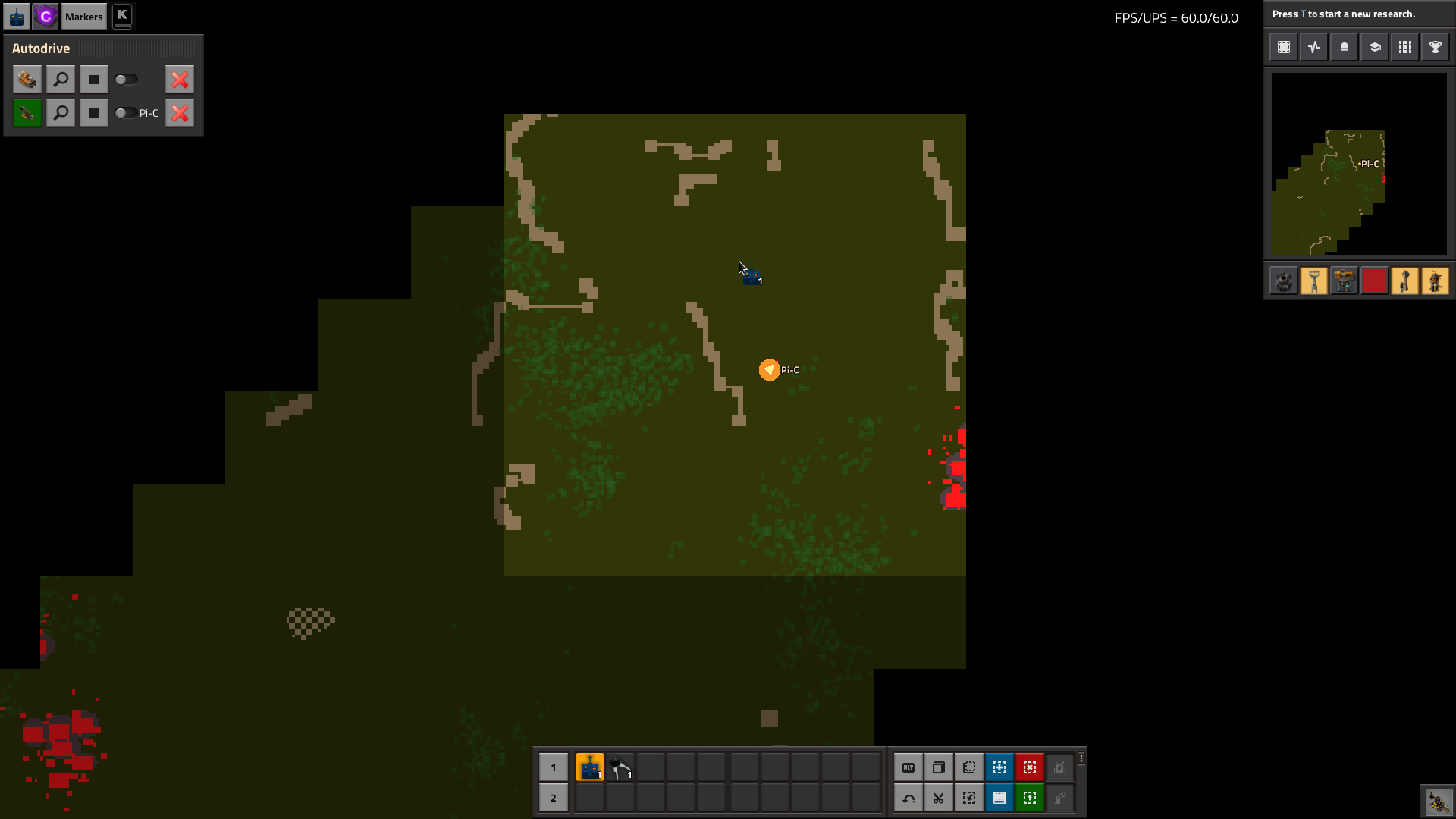 Selecting a position works not if mapview is zoomed out.