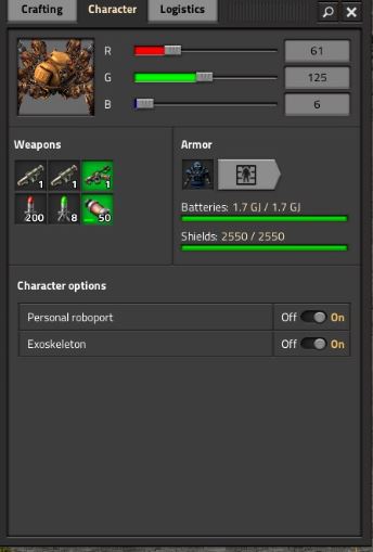 while manned, the options for the chain rocket launchers should be accessible from this tab