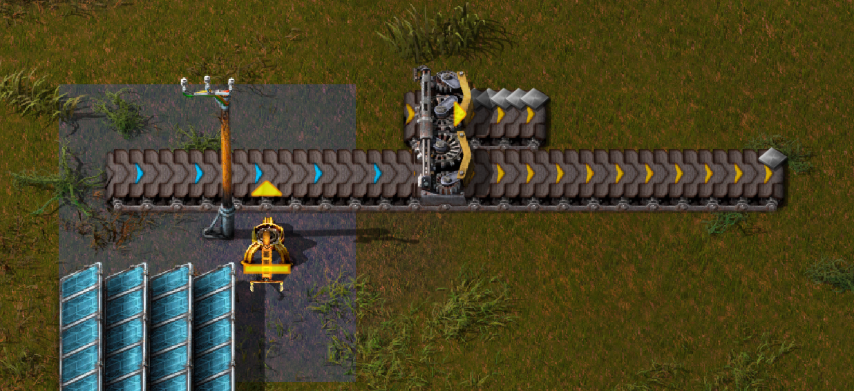 Splitter &quot;releases&quot; iron it was holding onto. Starts holding onto the copper. (Bug)