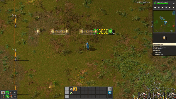 improper auto underground belt placing.gif