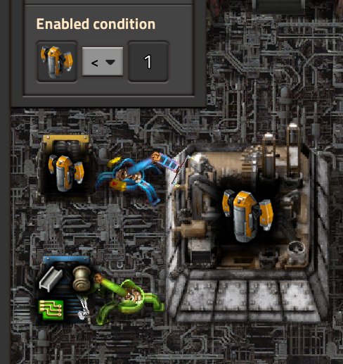 set condition to inserter every time