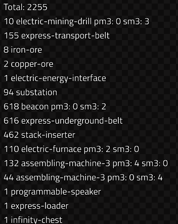 Green Science UPS OreIn Editor - Belter v1.0 - Entities.png