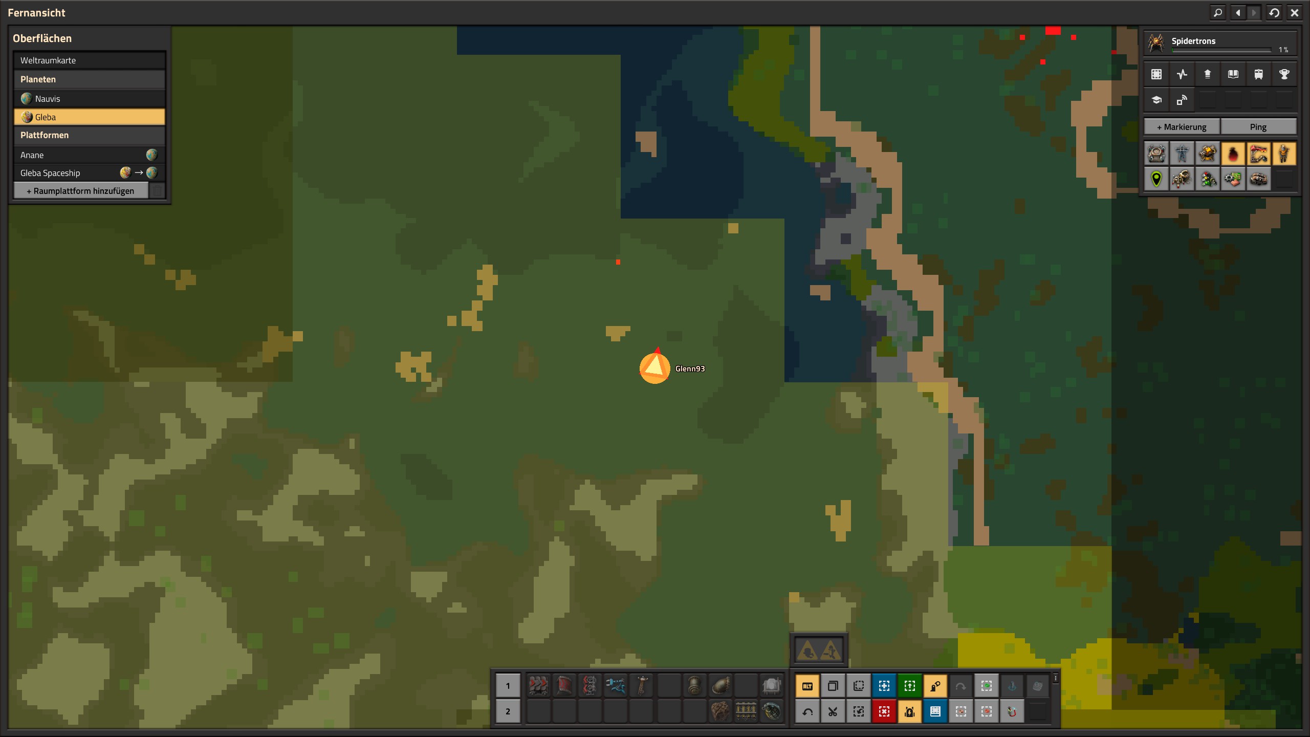 map view of the same location