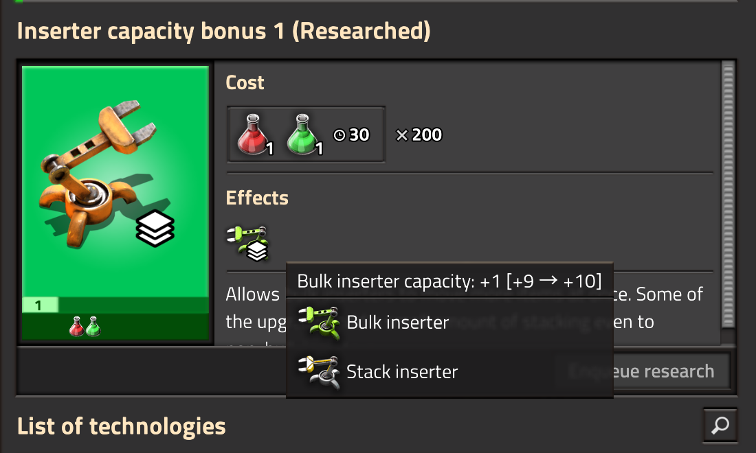 Inserter Capacity Bonus 1 Tooltip Error