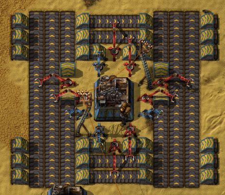 12 inserters for one assembly machine.