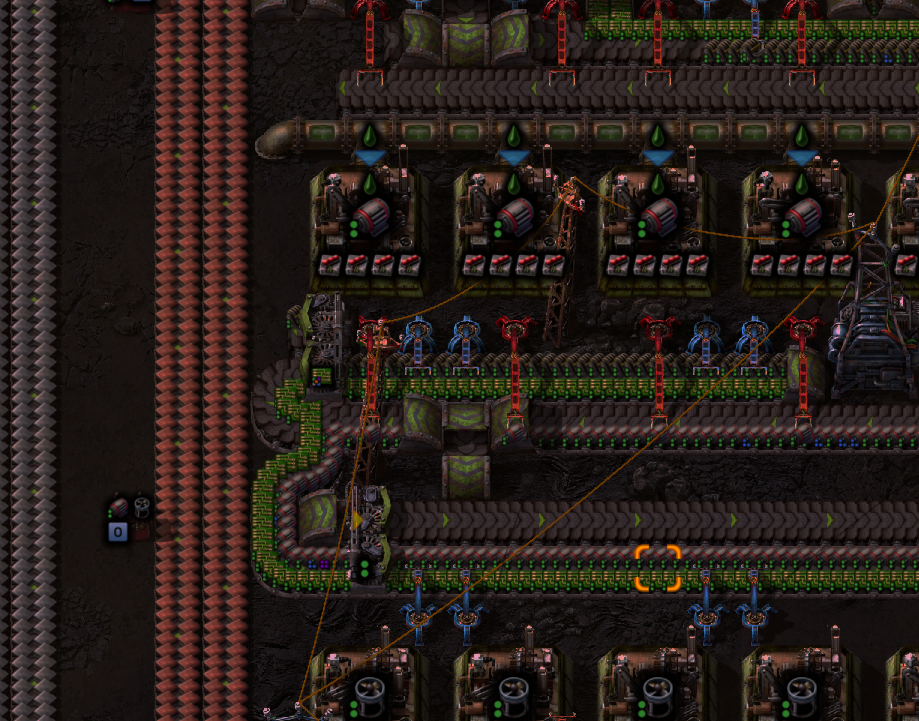 Picture 2: I generalized the quality to all quality so that I can filter out only the green chips and not need to set the quality on each parallel factory.<br /><br />The second (lower) splitter also shows a quality only filter, which I use a lot in these parallel factories. Being able to quickly set those is part of the suggestion.