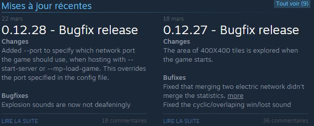 Factorio - no recent update for 0.12.29.JPG