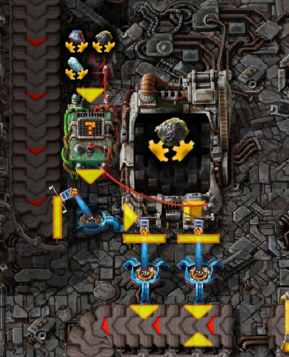 Small circuit to choose recipes