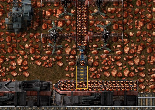 New ore car is now filled with copper.