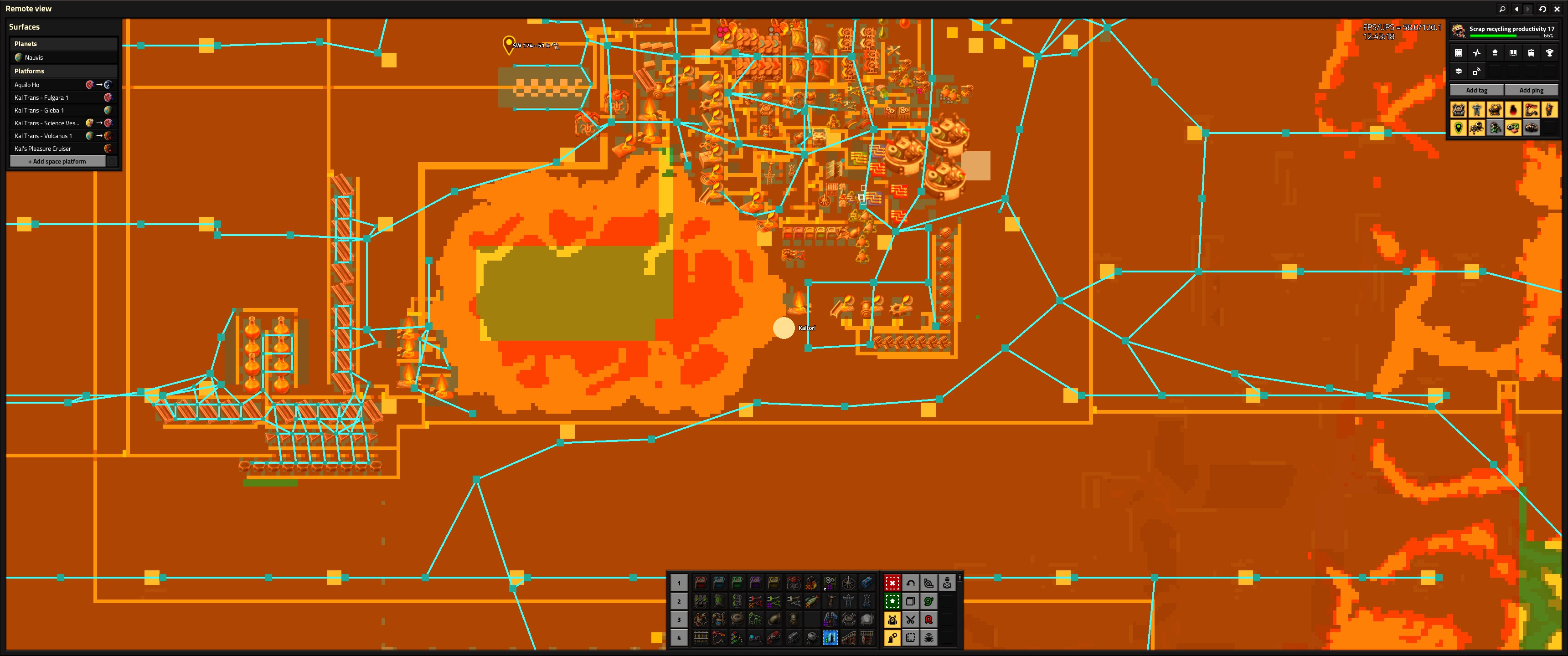 Screenshot of bug in effect.