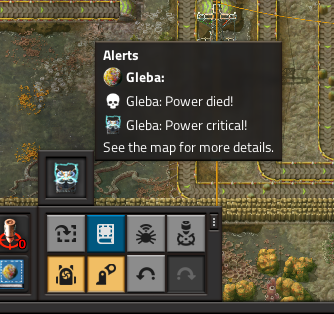 At least alerts work because of separate power network