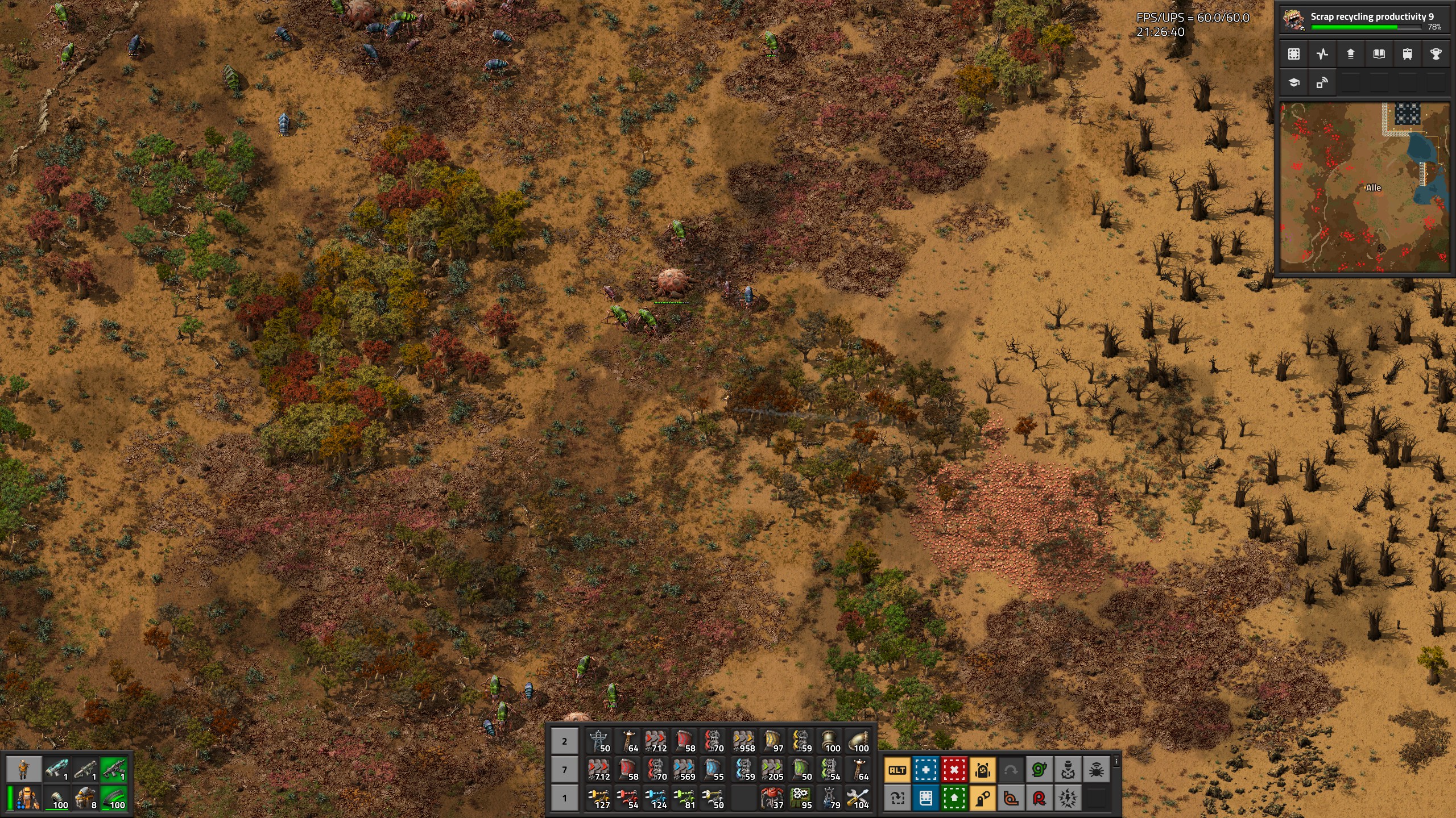 Screenshot with invincible spawner