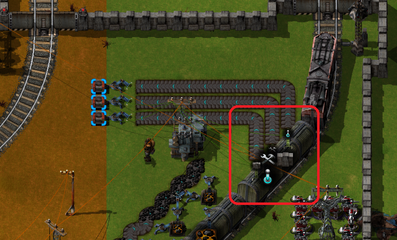 Inserters don't unload