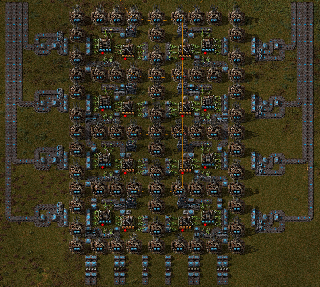 Production Science (pink) - Rail production block