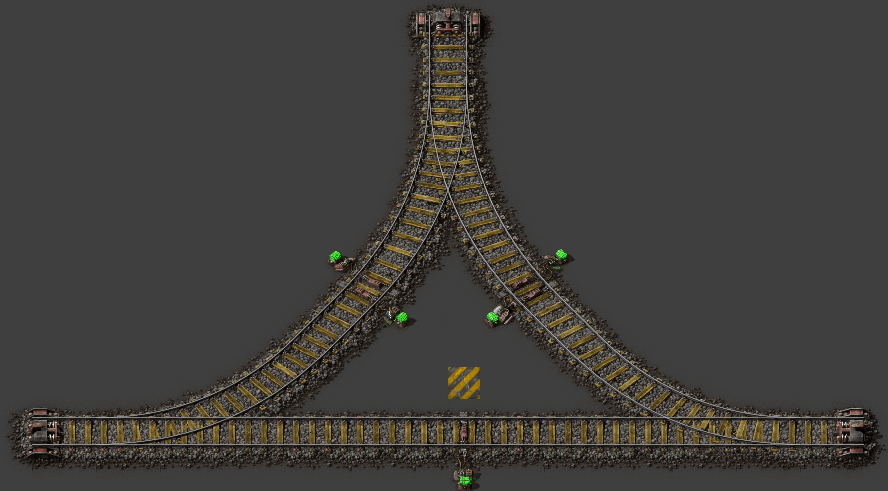 Refinement Installation forbruger How-to: Two-way rails - Factorio Forums